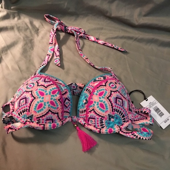 Shade & Shore Bikini swimsuit 34A and XL Bottoms - Picture 6 of 8